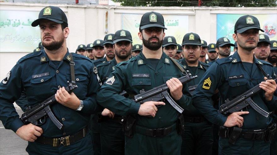 Fuerzas del orden de Irán.