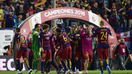 Barcelona gana su 28ª Copa del Rey con un 2-0 al Sevilla en prórroga