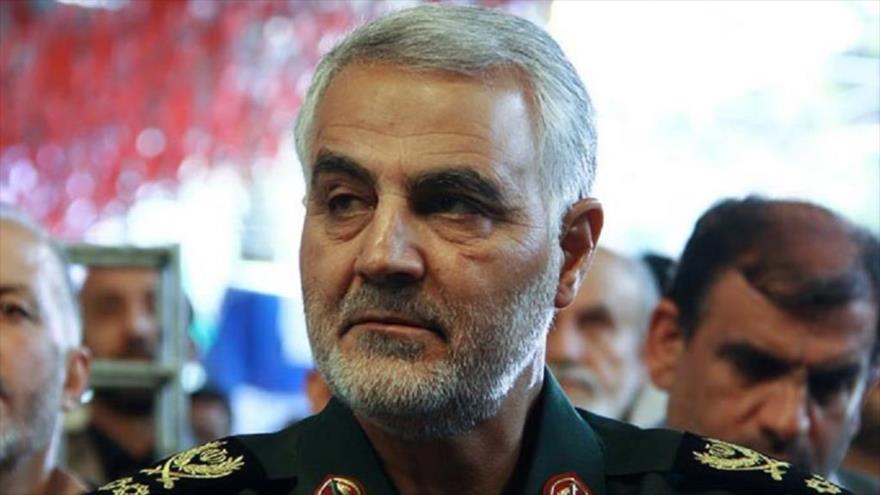 El general de división Qasem Soleimani, comandante de las Fuerzas de Quds del CGRI de Irán.