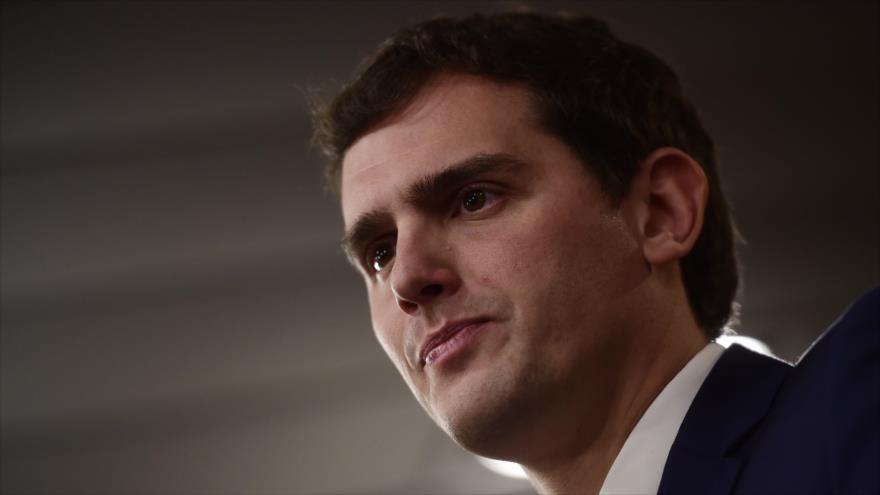 El líder del partido español Ciudadanos, Albert Rivera.