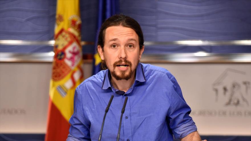 El secretario general de Podemos, Pablo Iglesias.