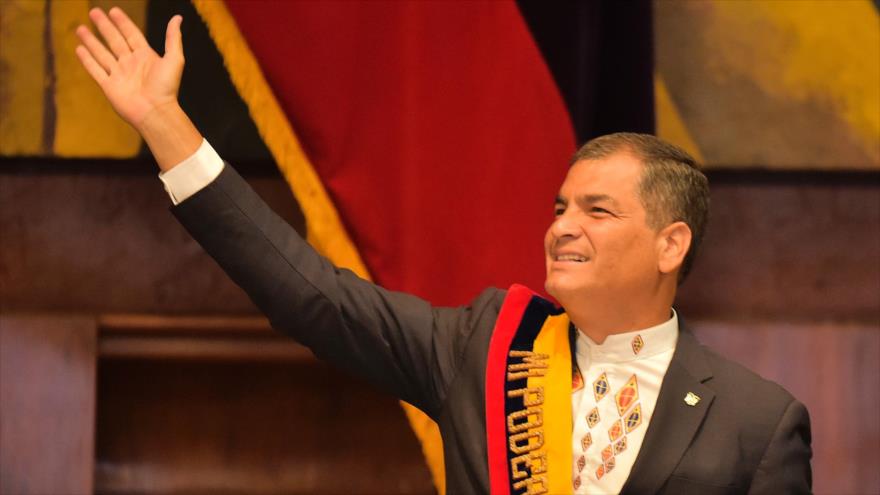 Rafael Correa, presidente de Ecuador.