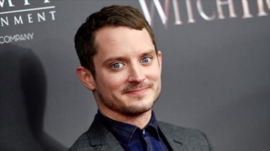 El actor estadounidense, Elijah Wood. 