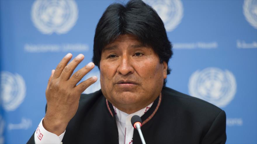 El presidente de Bolivia, Evo Morales.