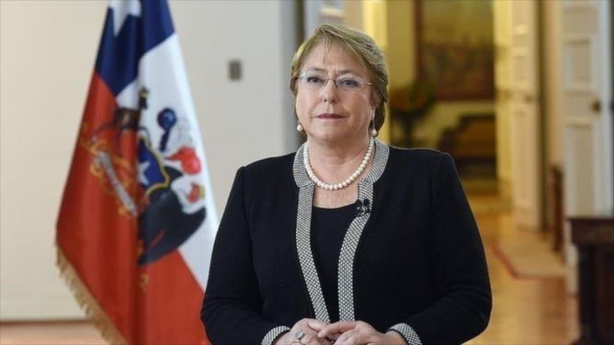 La presidenta de Chile, Michelle Bachelet.