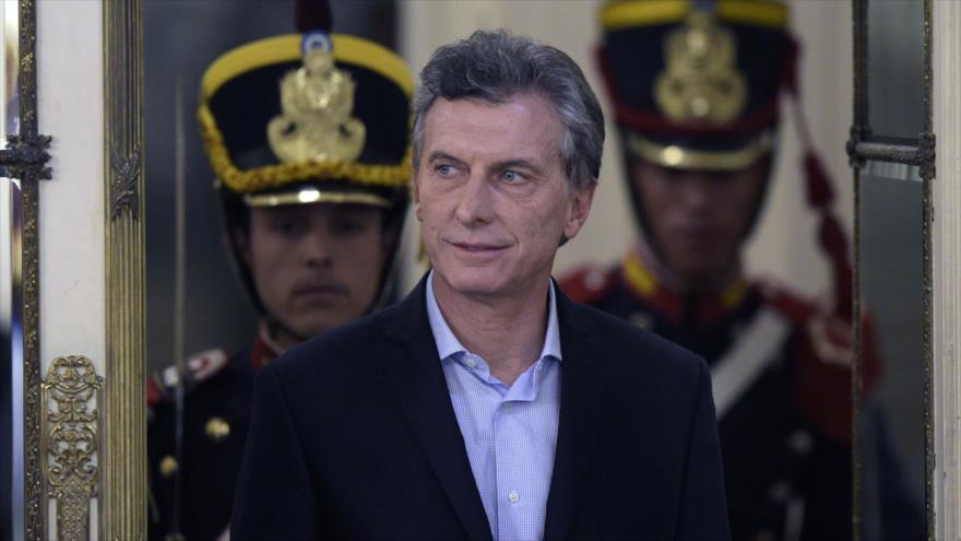 El presidente de Argentina, Mauricio Macri.