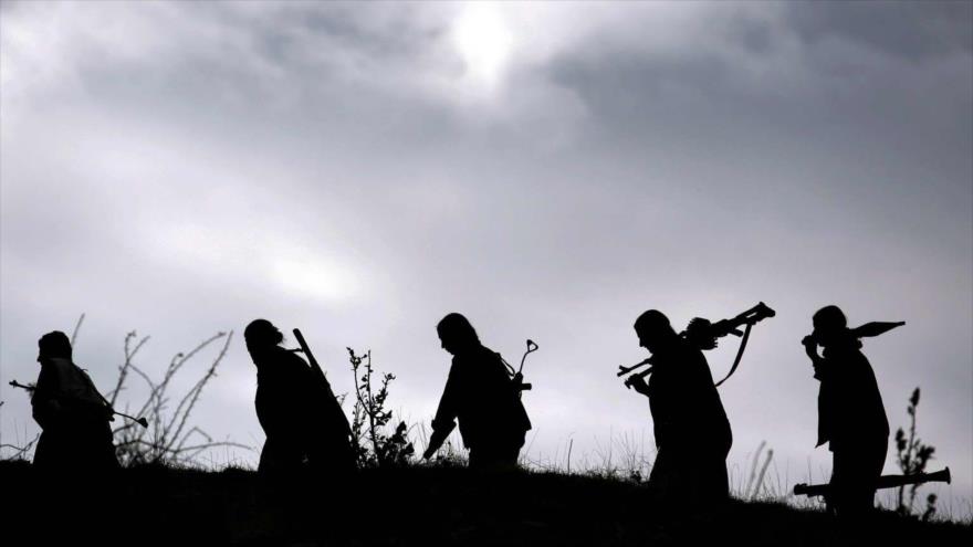 Combatientes del Partido de los Trabajadores del Kurdistán (PKK, en kurdo).