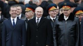 El 80 por ciento de los rusos elogia el desempeño de Putin