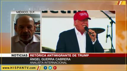 ‘Declaraciones fascistas de Trump se explican por enorme malestar en sociedad de EEUU’