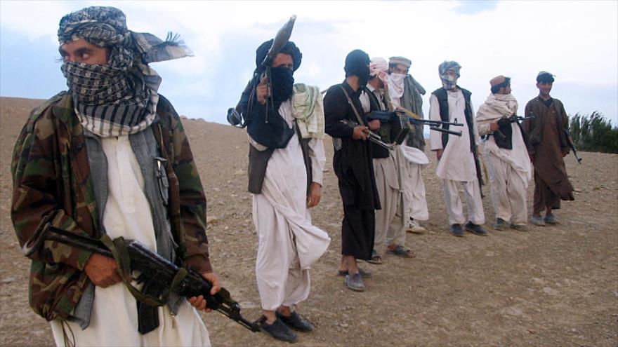 Integrantes del grupo armado Talibán.