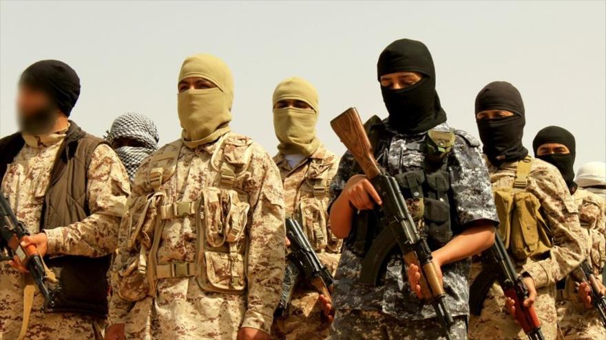 Integrantes del grupo terrorista EIIL en Siria.