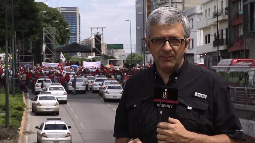 Miles de venezolanos rechazan presiones de la OEA
