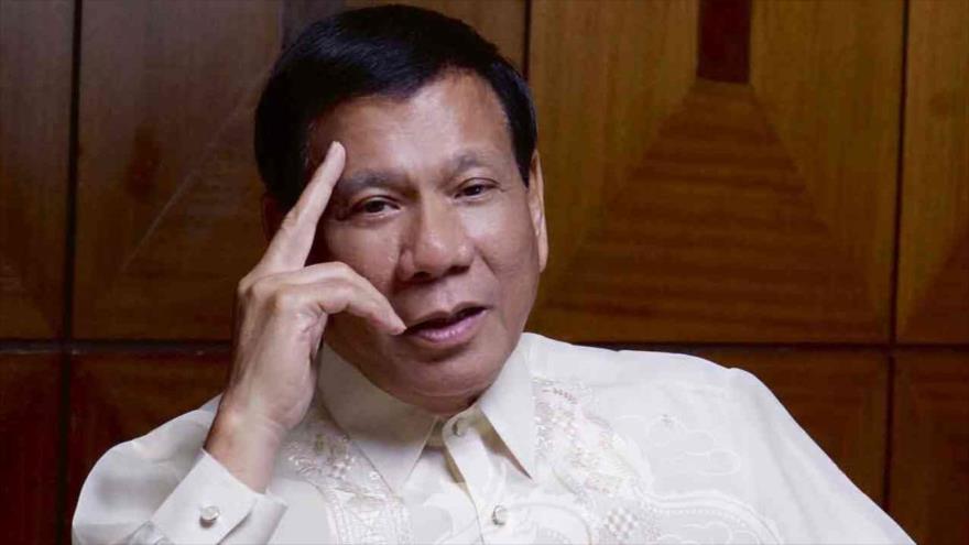 El presidente electo de Filipinas, Rodrigo Duterte.