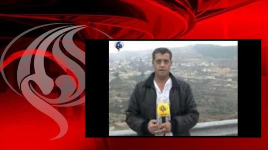 El periodista del canal iraní de noticias en árabe Al-Alam, Bassam al-Safadi.