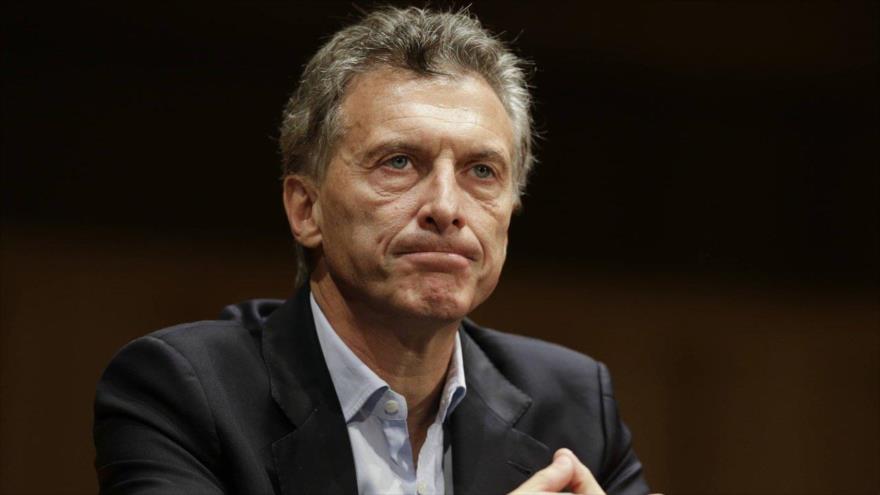 El presidente de Argentina, Mauricio Macri.