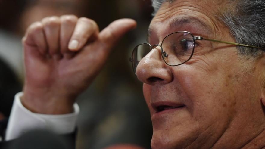 El presidente de la Asamblea Nacional de Venezuela, Henry Ramos Allup.