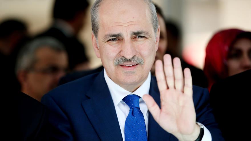 El viceprimer ministro de Turquía, Numan Kurtulmus.