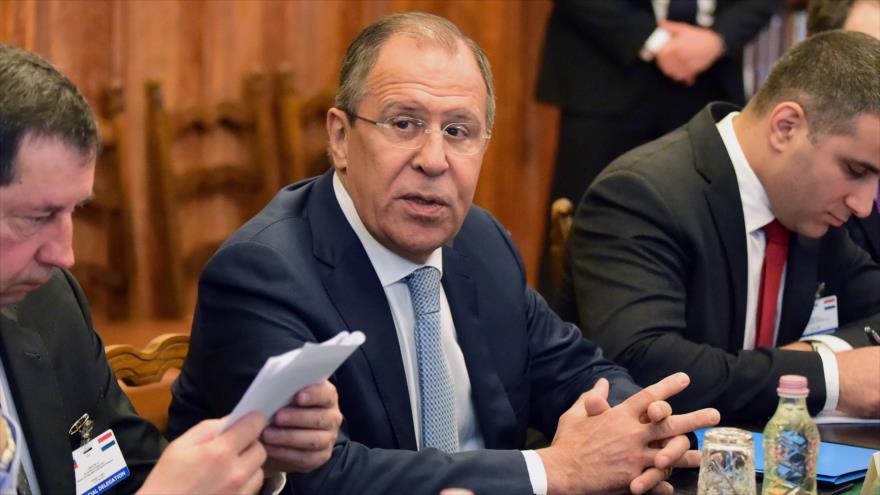 Serguei Lavrov, ministro de Exteriores ruso.