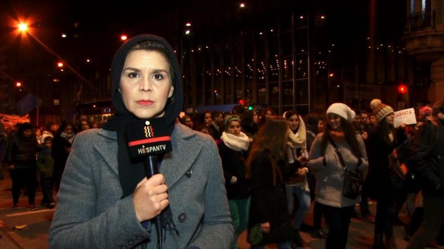 Mujeres reclaman justicia en Uruguay