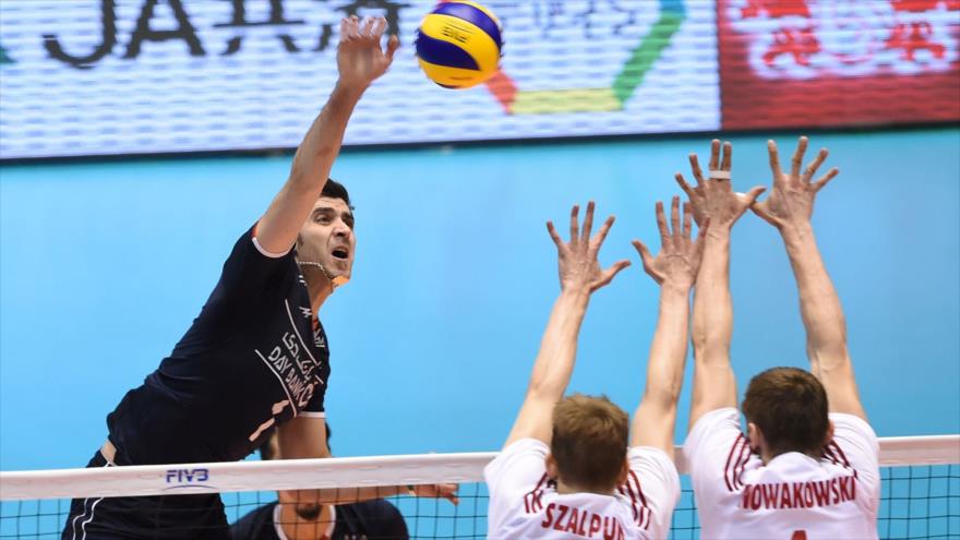 Voleibol de Irán gana a Polonia y se clasifica para Río 2016