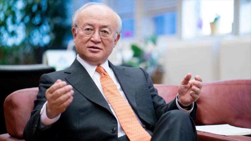 El director general de la Agencia Internacional de la Energía Atómica (AIEA), Yukiya Amano.