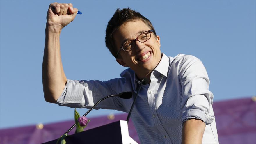 El secretario político del partido español Podemos, Íñigo Errejón.
