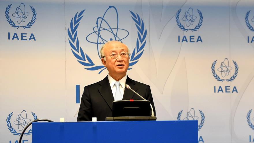 El director general de la Agencia Internacional de Energía Atómica (AIEA), Yukiya Amano.