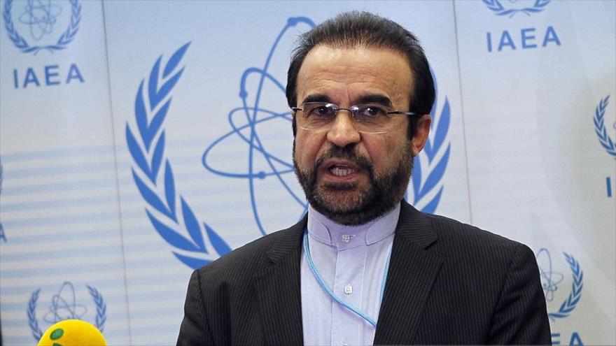 El embajador de irán ante la Agencia Internacional de la Energía Atómica (AIEA), Reza Nayafi.