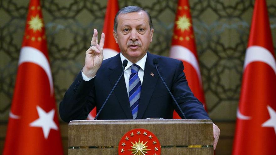 Presidente de Turquía, Recep Tayyip Erdogan.