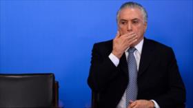 Brasil sigue con un Gobierno sin apoyo popular; solamente el 28 %