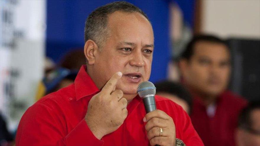 El vicepresidente del Partido Socialista Unido de Venezuela (PSUV), Diosdado Cabello.
