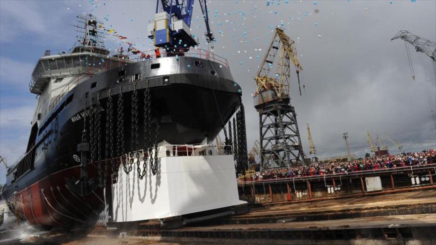 Iliá Muromets, el nuevo rompehielos de Rusia.