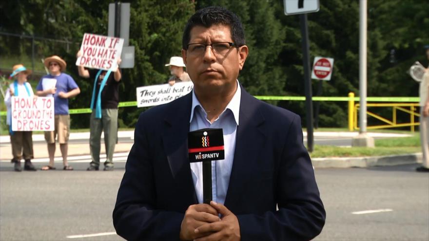 Activistas contra programas de asesinatos con drones de la CIA en EEUU