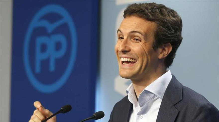 El vicesecretario de Comunicación del Partido Popular (PP), Pablo Casado.