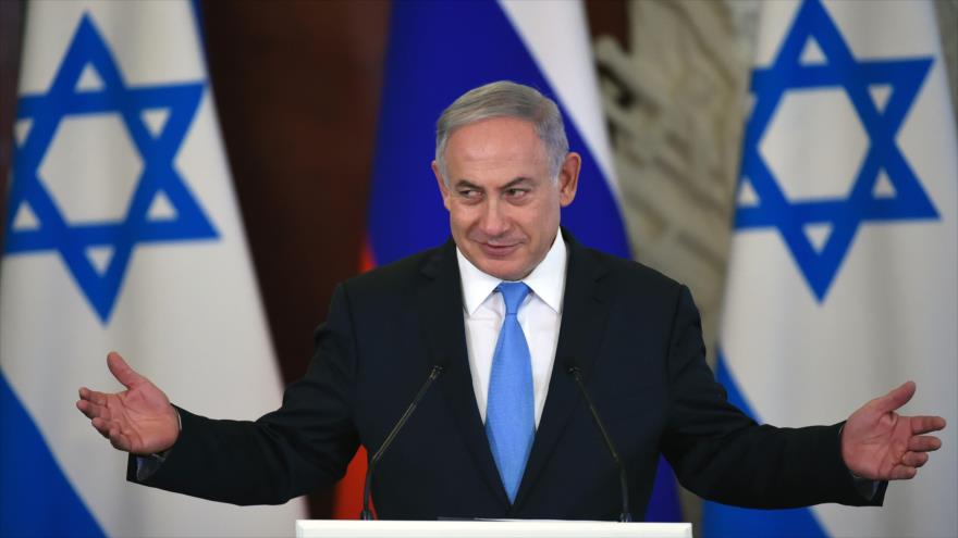 El primer ministro del régimen israelí, Benyamin Netanyahu.