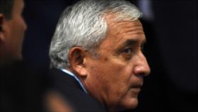 Expresidente de Guatemala: soy víctima de golpe planeado por EEUU