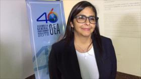 Rodríguez denuncia: Almagro promueve golpe de Estado en Venezuela