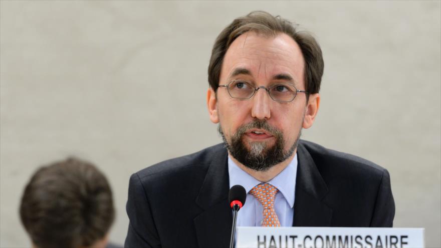 El Alto Comisionado de las Naciones Unidas para los Derechos Humanos (ACNUDH), Zeid Raad al-Husein.
