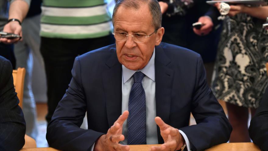 El ministro de Exteriores de Rusia, Serguei Lavrov.