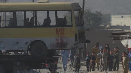 Mueren 14 guardias contratados por EEUU en atentado en Kabul