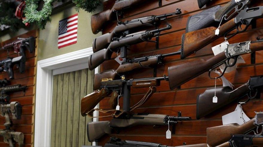 Una tienda de armas en EEUU.