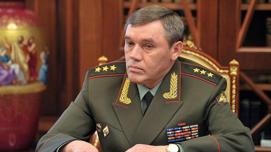Valery Gerasimov, el jefe del Estado Mayor de las Fuerzas Armadas de Rusia.