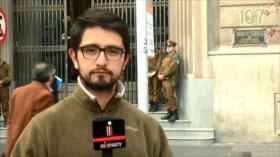 Agrupaciones de DDHH chilenas se encadenan en tribunales