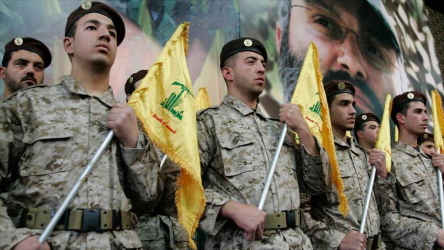 Combatientes de Hezbolá.