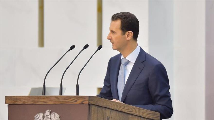 El presidente de Siria, Bashar al-Asad.