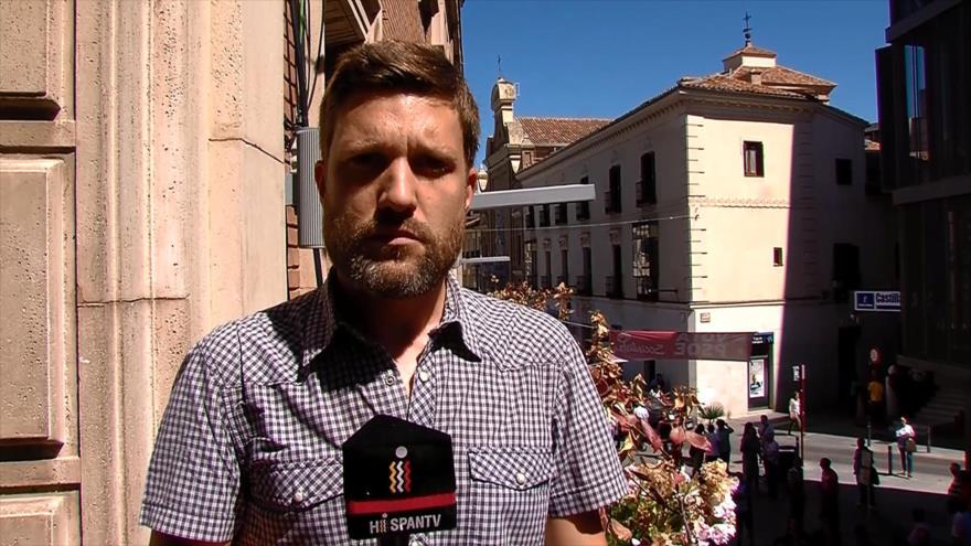 Pablo Iglesias visita Guadalajara para intentar convencer a ciudadanos indecisos 