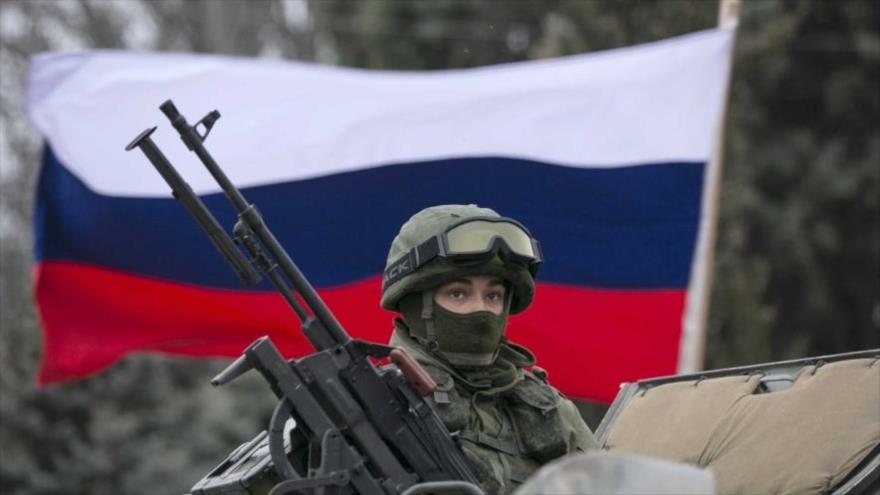 Un soldado del Ejército de Rusia.