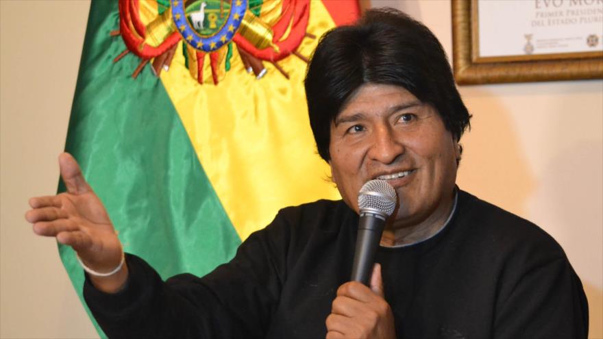 Evo Morales, presidente de Bolivia.