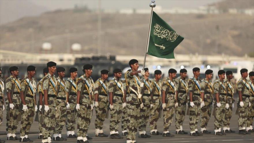 Soldados del Ejército saudí. 