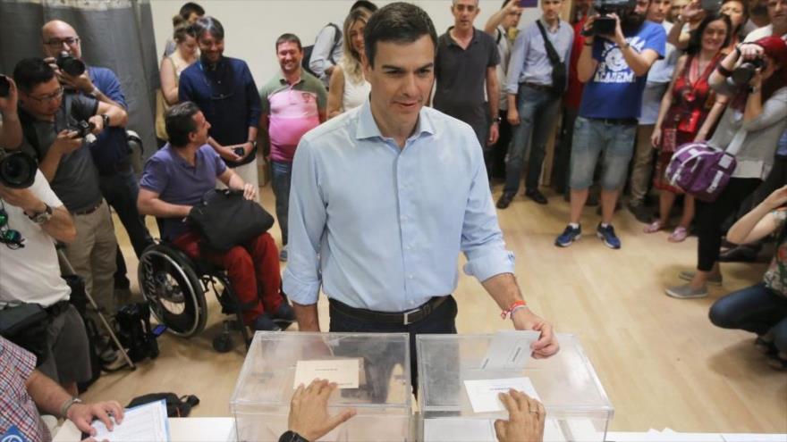 El secretario general del PSOE, Pedro Sánchez, (AFP)